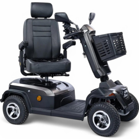 IVA Rider 700 Zwart – Luxe Geveerde Scootmobiel | QualityMotors