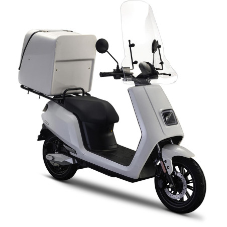 IVA E-GO S5 Delivery Wit – Bezorgscooter 1200W | QualityMotors