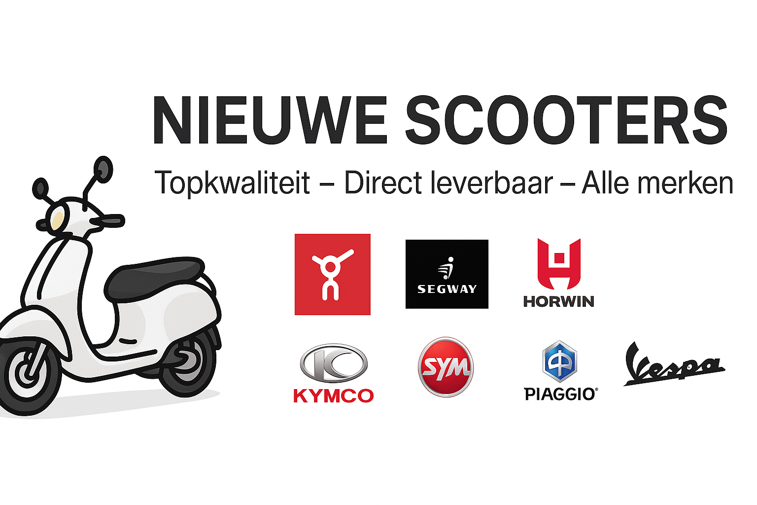 Nieuwe scooter kopen in Wormer