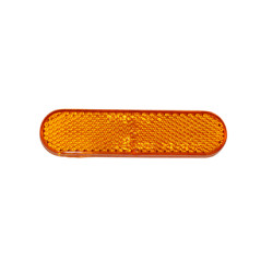 reflector Piaggio origineel zijscherm oranje mp3, et2-et4, liberty 4t rst, nrg, vespa lx, vespa S, zip2000 58231r5