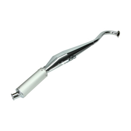 exhaust Bullet expansion (made in EU) chrome puch maxi