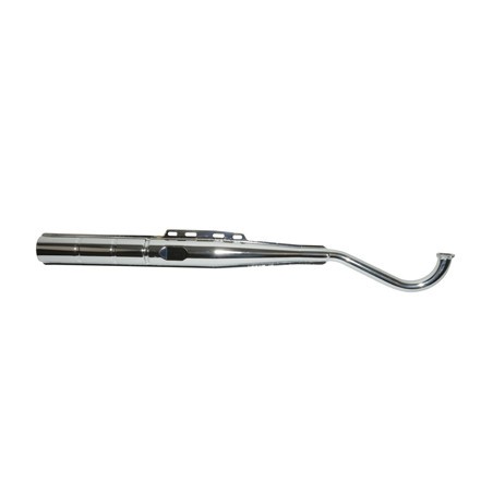 exhaust Tecno original model 28mm chrome puch maxi