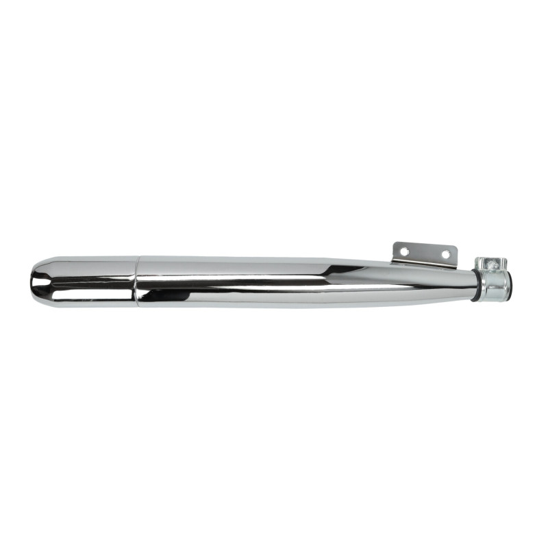 exhaust damper 28mm at bend 60mm chrome vs50, mv50, puch