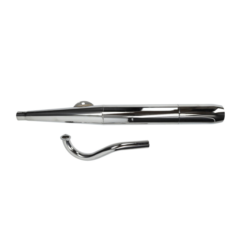 exhaust Jamarcol 6.3 with bend (made in EU) chrome puch, puch maxi