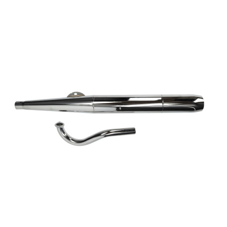 exhaust Jamarcol 6.3 with bend (made in EU) chrome puch, puch maxi