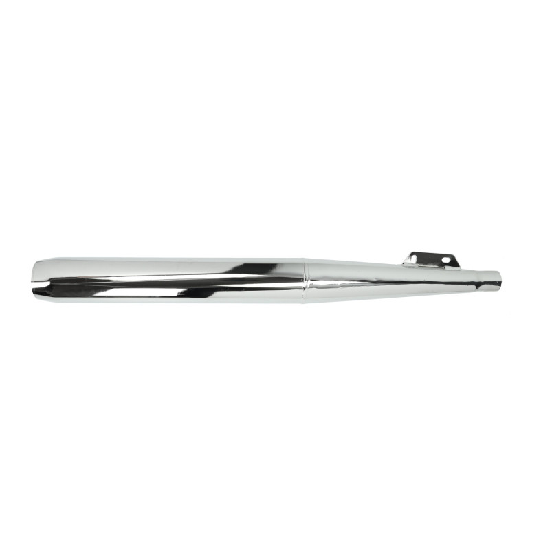 uitlaat jamarcol standaard model (made in EU) 28mm chroom tomos 2L, tomos 3L, tomos 4L, vs50, mv50, puch
