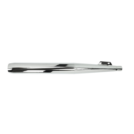 uitlaat jamarcol standaard model (made in EU) 28mm chroom tomos 2L, tomos 3L, tomos 4L, vs50, mv50, puch