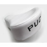 saddle with overprint (made in EU) puch white puch maxi