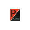 sticker logo front cover black/red lx, piaggio, Primavera, sprint