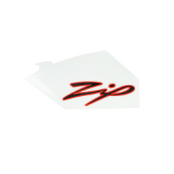 emblem Piaggio original word [zip] euro-4/5 sport right red zip 4t 2h002187