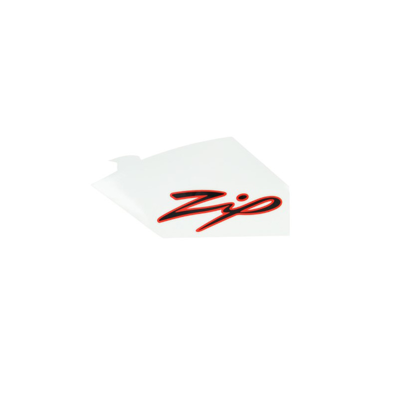 embleem Piaggio origineel woord [zip] euro-4/5 sport Piaggio rechts rood zip 4t 2h002187