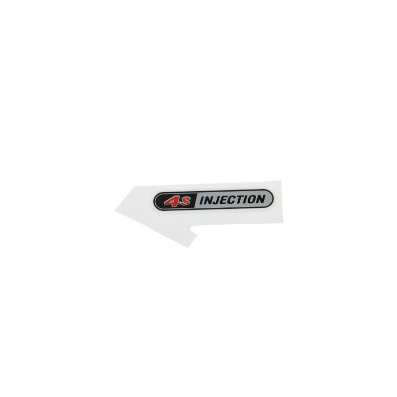 sticker Piaggio original euro-4 [4s injection] zip 4t 2h002189