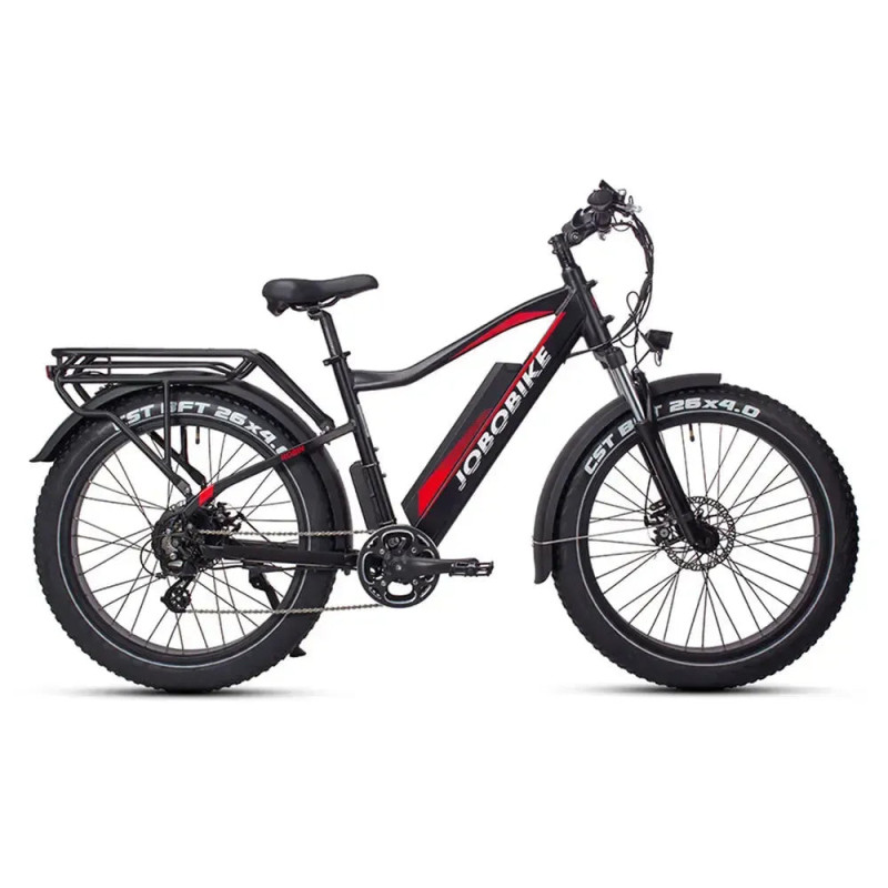 JOBOBIKE Robin - Zwart/Rood
