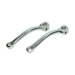 crankset DMP (voor trapas 38865) chroom hercules prima, puch maxi, sachs prima