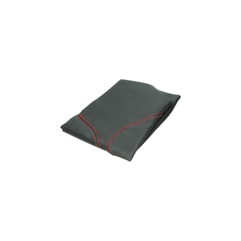 seat cover Xtreme piaggio black/red zip 4t, zip2000
