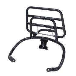 achterdrager DMP opklapbaar zwart glans vespa, primavera, sprint