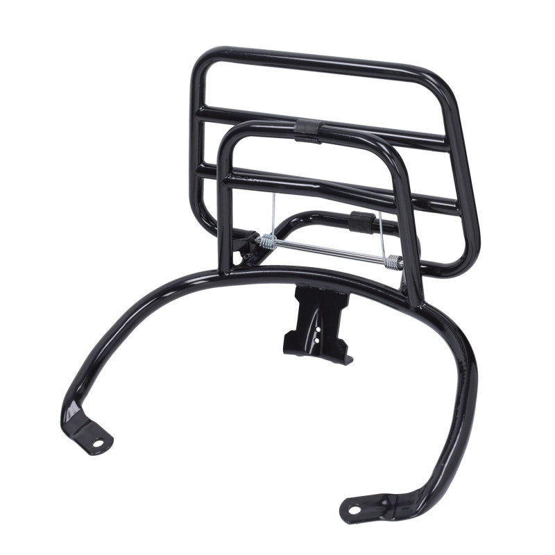 rear carrier DMP foldable black gloss vespa, Primavera, sprint