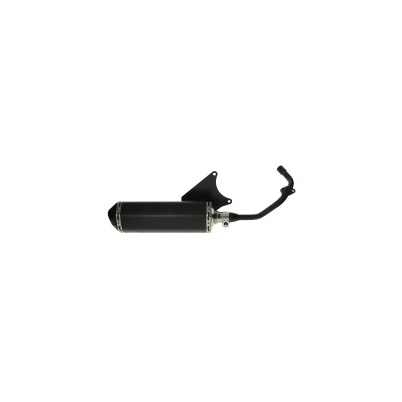uitlaat jamarcol ovaal euro-4 (mod.Akrapovic) zwart/zwart primavera, sco piaggio 4t-3v I-get, sprint