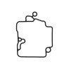 pakking vlotterbak Piaggio origineel fly 4t, liberty 4t, lx 4t, primavera 4t-2v, sprint 4t-2v, vespa S 4t, zip 4t 497038