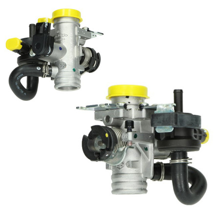 throttle body Piaggio original euro-4 22mm liberty IGET, primavera 4t, sprint 4t, zip 4t 1a008305