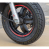 sticker set Piaggio original wheel border euro-2/4/5 (s) red 2-parts zip 4t 2h003254