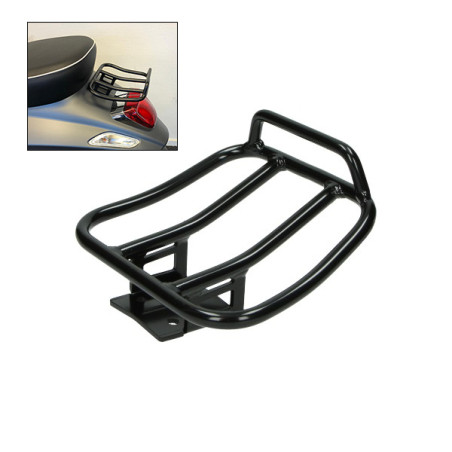 rear carrier Regia sport (made in EU) EVO black high solid vespa, Primavera, sprint