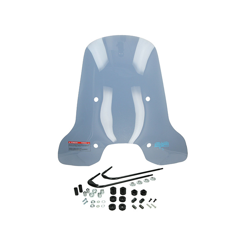 windshield DMP with mounting set high 70cm smoke sprint