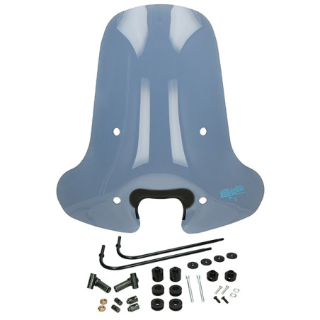 windshield DMP with mounting set high org. model 70cm smoke zip2000