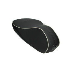 buddyseat Piaggio origineel compleet euro-4/5 racing sixties zwart/wit sprint 1b007777