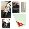 stickerset sport euro-2/4/5 AMG rood 14-delig zip2000