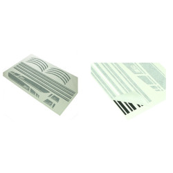 sticker set sport euro-2/4/5 AMG black matt 16-parts Primavera, sprint