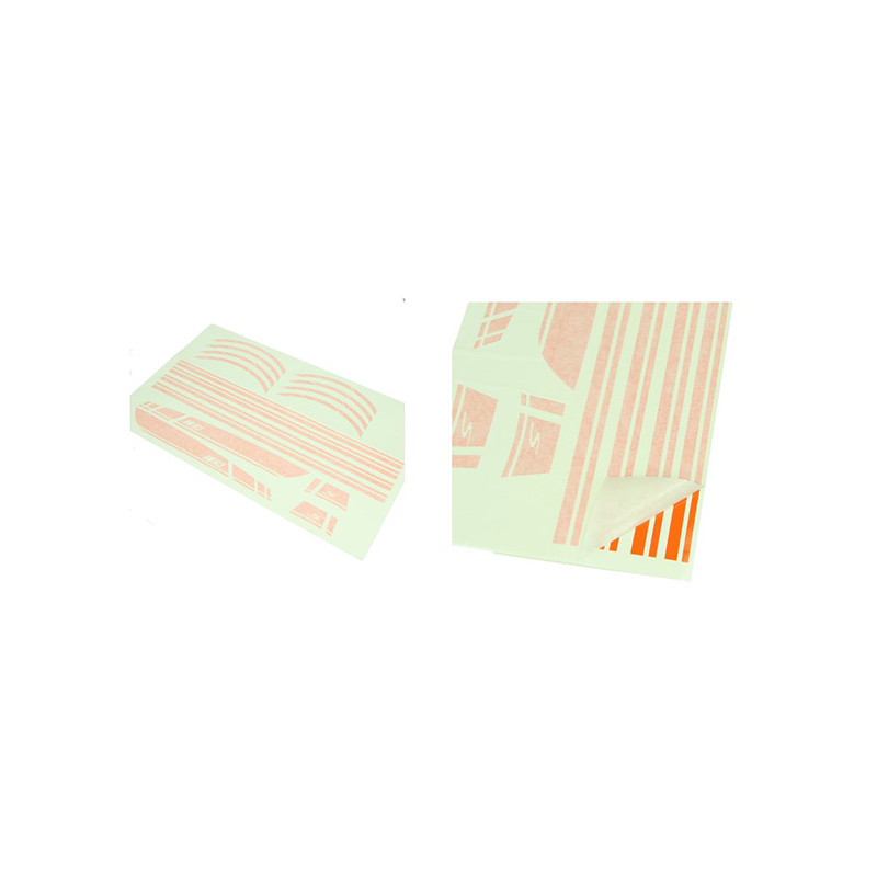 stickerset sport euro-2/4/5 AMG oranje 16-delig primavera, sprint