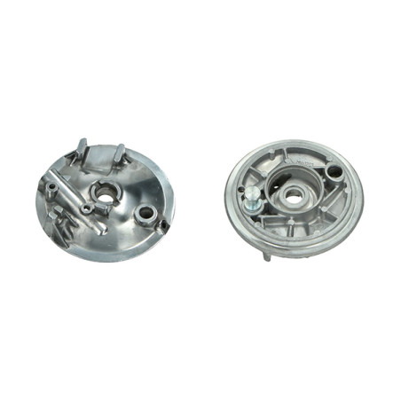 brake backing plate front side polish ms50, mv50, puch