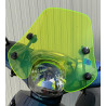 windshield Regia with mounting set low (EU) 30cm transparent fluor green 30cm green fluor zip2000