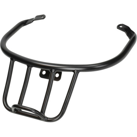 rear carrier Regia sport (made in EU) + pickup bracket (made in EU) EVO black matt vespa, Primavera, sprint