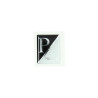 sticker logo voorscherm zwart/wit 3d lx, piaggio, primavera, sprint