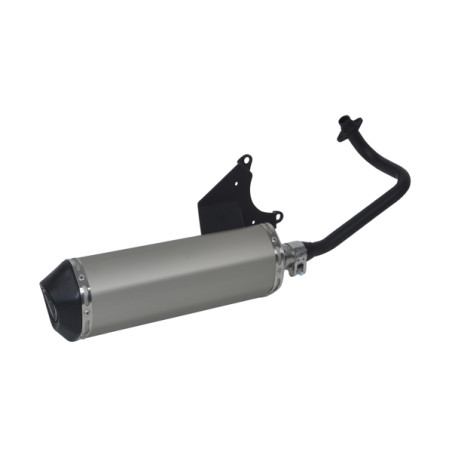 exhaust Jamarcol oval (made in EU) (model Akrapovic) euro-2 alu/black lx 4t, Primavera, sprint, vespa S 4t-2v