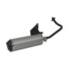 exhaust Jamarcol oval (made in EU) (model Akrapovic) euro-2 alu/black lx 4t, Primavera, sprint, vespa S 4t-2v
