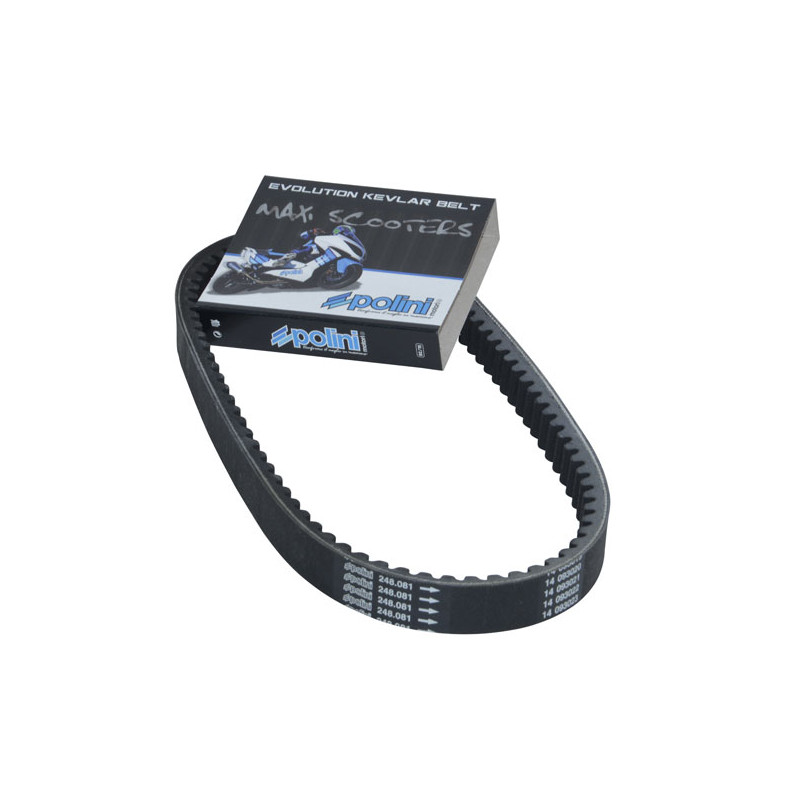 V-belt Polini kevlar sr200gt ie 4t gts 125cc, lx 125cc, primavera 125 4t, sprint 125 4t 248.081