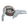 brake backing plate DMP rear with control caps puch maxi