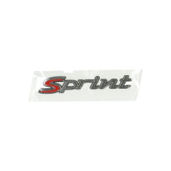 emblem Piaggio original word [sprint] front cover smoke sprint 2h000928