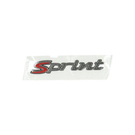 embleem Piaggio origineel woord [sprint] voorscherm smoke sprint 2h000928