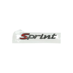 embleem Piaggio origineel woord [sprint] zijscherm smoke 2h000927