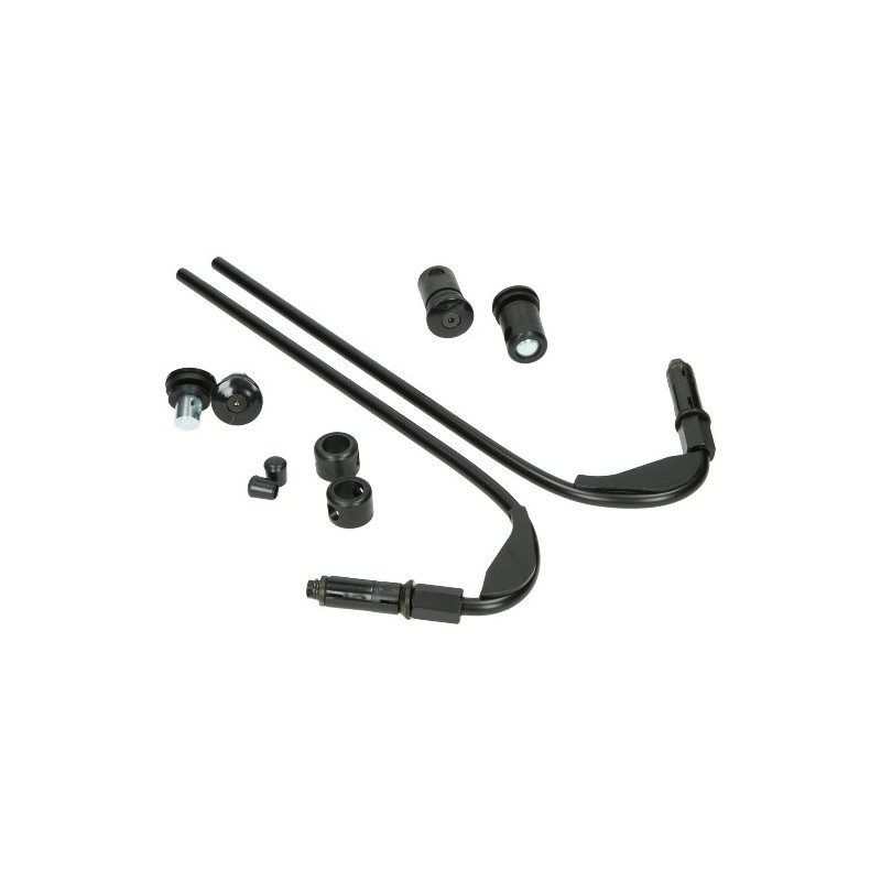windshield Regia fixation kit (made in EU) (for 42668) model smoke black Primavera