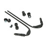 windshield Regia fixation kit (made in EU) (for 42668) model smoke black Primavera