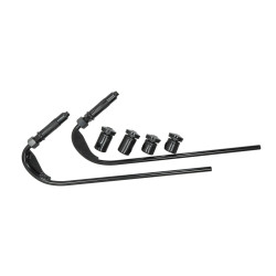 windshield Regia fixation kit (for 42872) model smoke black gloss Primavera, sprint