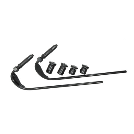 windshield Regia fixation kit (for 42872) model smoke black gloss Primavera, sprint