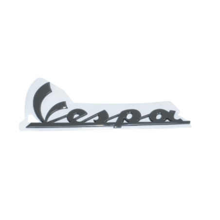 embleem Piaggio origineel woord [vespa] zijscherm smoke lx, sprint, vespa S 2h000926