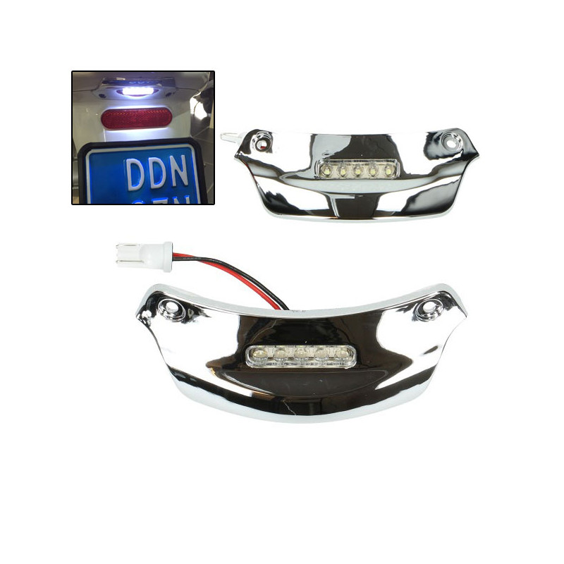 lighting license-plate led chrome Primavera, sprint