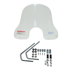 windscherm Piaggio origineel met bevestigingsset 250/300cc 50cm helder gts 675048